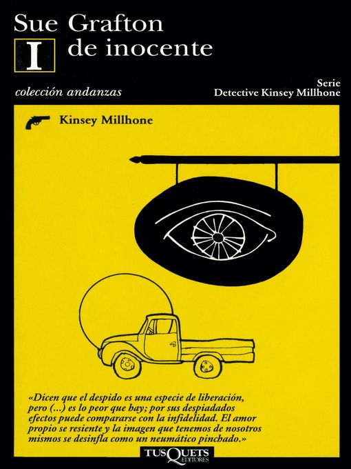 Title details for I de inocente by Sue Grafton - Available